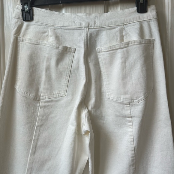 NWT Madewell Emmett Wide-Leg Welt pocket edition Jeans Tile White size 29 FLAW - Picture 11 of 14